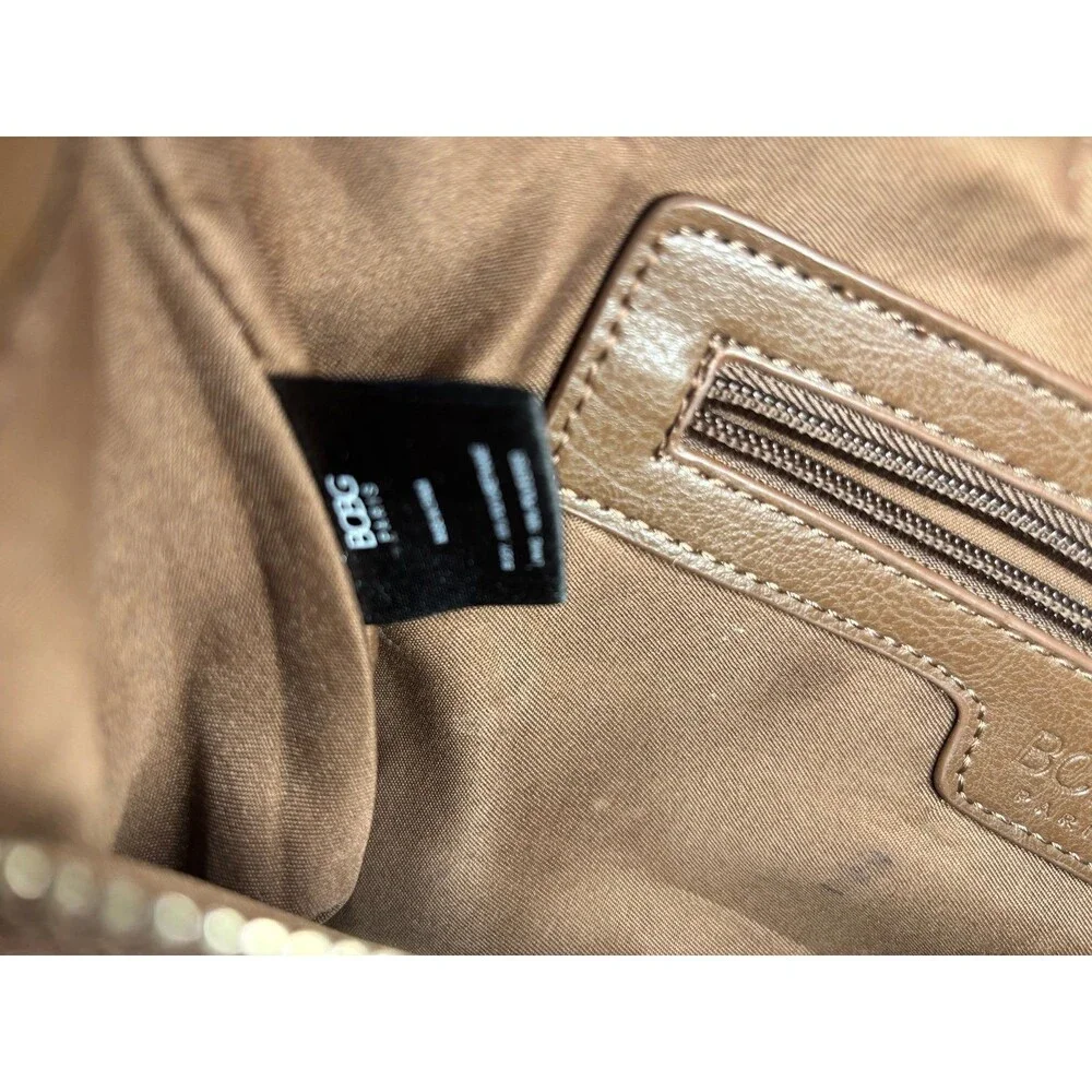 BCBG Paris Brown Tote Bag